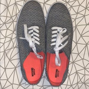 Mossimo Gray Lace Up Tennis Shoes